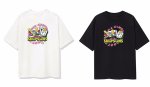 画像3: unisex The Simpsons Bart Simpson Mahjong Pie  Print Short Sleeve T-Shirt  　ザ・シンプソンズバートシンプソン麻雀パイプリント半袖ラウンドネック Tシャツ ユニセックス 男女兼用 (3)