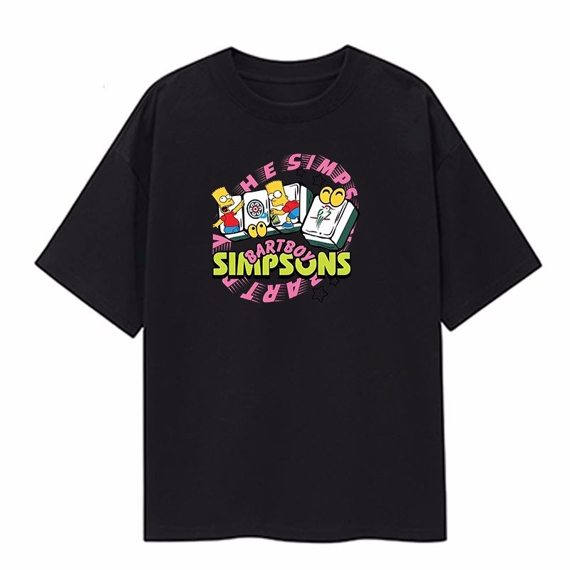 The Simpsons Bart Tシャツ シンプソンズ unisex The Simpsons box bart simpson Print T-Shirt