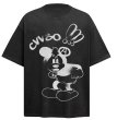画像2: unisex Retro Vintage Style Mickey Mouse Print Short Sleeve T-Shirt  　レトロヴィンテージスタイルミッキーマウスプリント半袖ラウンドネック Tシャツ ユニセックス 男女兼用 (2)