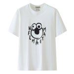 画像1: unisex Sesame Street & Alphabet Logo  Print Short Sleeve T-Shirt  　セサミストリート&アルファベットロゴプリント半袖ラウンドネック Tシャツ ユニセックス 男女兼用 (1)