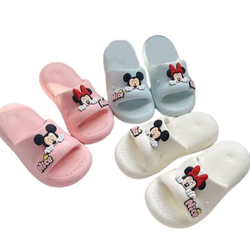 画像4: Mickey Mouse & Minnie Mouse sandals　 ミッキーマウス＆ミニーマウスEVA サンダルスリッパ ビーチシャワーサンダル (4)