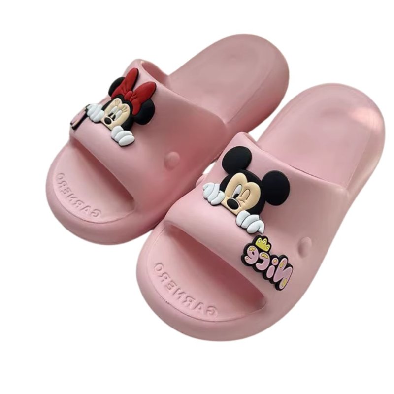 画像1: Mickey Mouse & Minnie Mouse sandals　 ミッキーマウス＆ミニーマウスEVA サンダルスリッパ ビーチシャワーサンダル (1)
