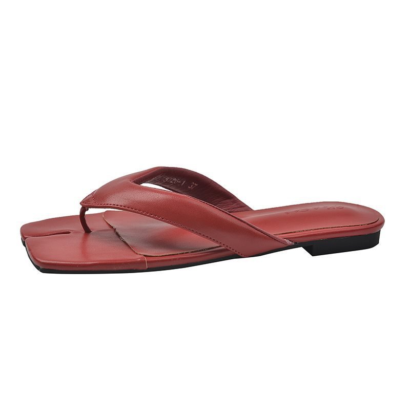 画像3: Flat-thong tabi leather sandals Slippers　フラットトング足袋レザーサンダルスリッパ (3)