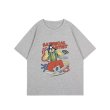 画像4: unisex Multicolor Goofy Print Short Sleeve T-Shirt  　マルチカラーグーフィープリント半袖ラウンドネック Tシャツ ユニセックス 男女兼用 (4)