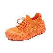 画像4: Women's Lace-up flying woven knit sneaker shoes　 レースアップフライングウーブンニットスニーカーシューズ (4)