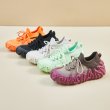 画像6: Women's Lace-up flying woven knit sneaker shoes　 レースアップフライングウーブンニットスニーカーシューズ (6)