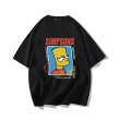 画像2: unisex The Simpsons box bart simpson Print T-Shirt  　シンプソンズバートシンプソンプリント半袖ラウンドネック Tシャツ ユニセックス 男女兼用 (2)
