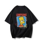 画像2: unisex The Simpsons box bart simpson Print T-Shirt  　シンプソンズバートシンプソンプリント半袖ラウンドネック Tシャツ ユニセックス 男女兼用 (2)