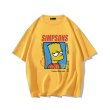 画像3: unisex The Simpsons box bart simpson Print T-Shirt  　シンプソンズバートシンプソンプリント半袖ラウンドネック Tシャツ ユニセックス 男女兼用 (3)