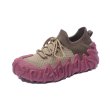 画像2: Women's Lace-up flying woven knit sneaker shoes　 レースアップフライングウーブンニットスニーカーシューズ (2)