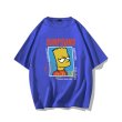 画像5: unisex The Simpsons box bart simpson Print T-Shirt  　シンプソンズバートシンプソンプリント半袖ラウンドネック Tシャツ ユニセックス 男女兼用 (5)