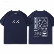 画像4: unisex  KAWS x Sesame Street T-Shirt    カウズ×セサミストリート半袖ラウンドネック Tシャツ ユニセックス 男女兼用 (4)