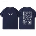 画像4: unisex  KAWS x Sesame Street T-Shirt    カウズ×セサミストリート半袖ラウンドネック Tシャツ ユニセックス 男女兼用 (4)