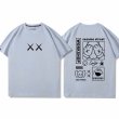 画像2: unisex  KAWS x Sesame Street T-Shirt    カウズ×セサミストリート半袖ラウンドネック Tシャツ ユニセックス 男女兼用 (2)