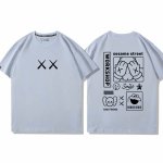 画像2: unisex  KAWS x Sesame Street T-Shirt    カウズ×セサミストリート半袖ラウンドネック Tシャツ ユニセックス 男女兼用 (2)
