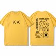 画像6: unisex  KAWS x Sesame Street T-Shirt    カウズ×セサミストリート半袖ラウンドネック Tシャツ ユニセックス 男女兼用 (6)