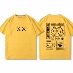 画像6: unisex  KAWS x Sesame Street T-Shirt    カウズ×セサミストリート半袖ラウンドネック Tシャツ ユニセックス 男女兼用 (6)