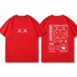 画像5: unisex  KAWS x Sesame Street T-Shirt    カウズ×セサミストリート半袖ラウンドネック Tシャツ ユニセックス 男女兼用 (5)