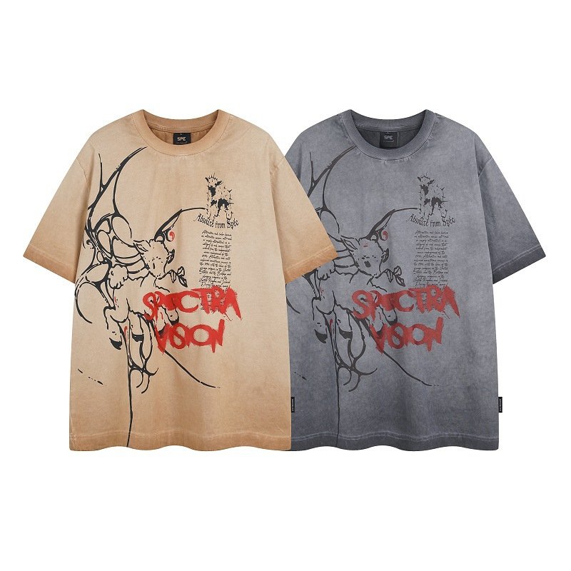 画像3: unisex  ADC2 Baby Goat Vintage Styleprint Short Sleeve T-Shirt  　ベビーゴートヴィンテージスタイプリント半袖ラウンドネック Tシャツ ユニセックス 男女兼用 (3)