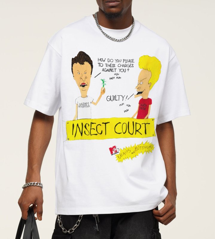 画像6: unisex Beavis and Butt-Head American Comic Print  T-Shirt   ビーバス＆バットヘッドBeavis and Butt-Headアメリカンコミックプリント半袖ラウンドネック Tシャツ ユニセックス 男女兼用 (6)