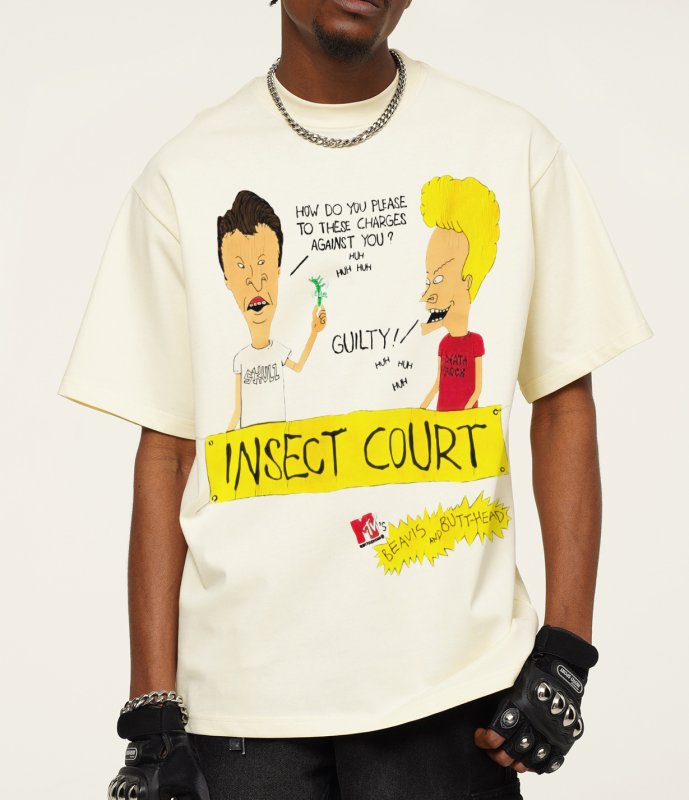 画像8: unisex Beavis and Butt-Head American Comic Print  T-Shirt   ビーバス＆バットヘッドBeavis and Butt-Headアメリカンコミックプリント半袖ラウンドネック Tシャツ ユニセックス 男女兼用 (8)