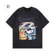 画像4: unisex Transformation Snoopy Vintage Style Print  T-Shirt  変身スヌーピー ヴィンテージスタイルプリント 半袖ラウンドネック Tシャツ ユニセックス 男女兼用 (4)