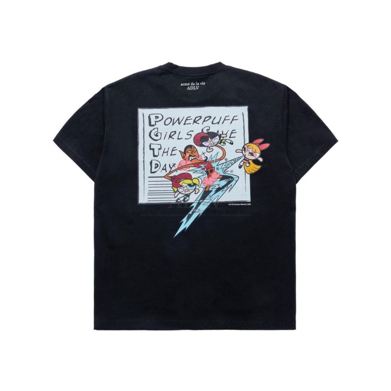 画像3: The Powerpuff Girls save the day t-shirts  ユニセックス 男女兼用 パワーパフガールズ プリントリント Tシャツ (3)