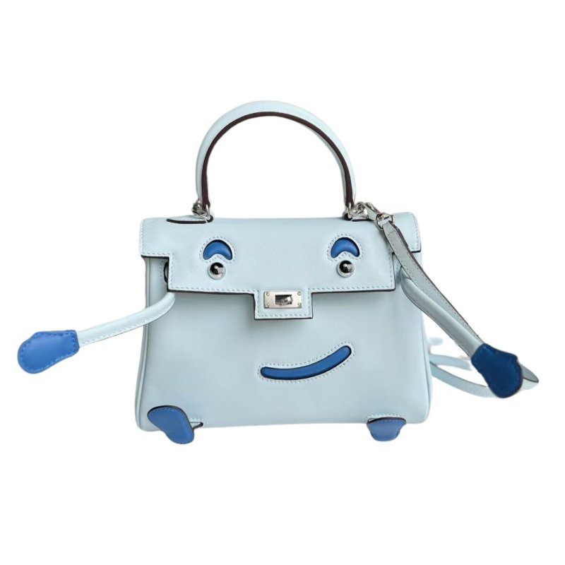 画像4: Real Leather Monster Ocean Doll Bag 2-way tote shoulder bag doll bag リアル 本革 レザー モンスター オーシャン ドール バッグ トートショルダー２WAYバッグ (4)