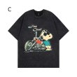 画像3: unisex Transformation Snoopy Vintage Style Print  T-Shirt  変身スヌーピー ヴィンテージスタイルプリント 半袖ラウンドネック Tシャツ ユニセックス 男女兼用 (3)