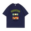 画像6: unisex houston garfield print  T-shirt  ヒューストンガーフィールドプリント 半袖ラウンドネック Tシャツ ユニセックス 男女兼用 (6)