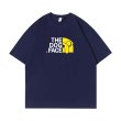 画像2: unisex Dog Face T-shirt  ドッグフェイスプリント 半袖ラウンドネック Tシャツ ユニセックス 男女兼用 (2)