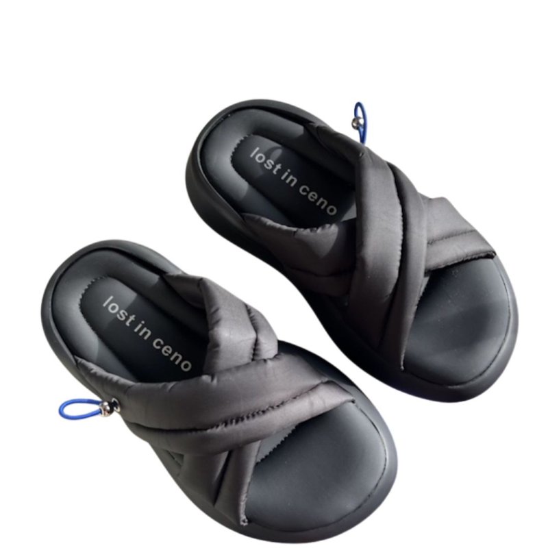 画像8: LOST IN CENO Cross platform sandals slippers slippers　LOST IN CENO クロスプラットフォーム厚底サンダルスリッパ (8)