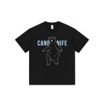 画像3: unisex Summer Bear Printed print  T-shirt   サマーベア熊プリント 半袖ラウンドネック Tシャツ ユニセックス 男女兼用 (3)