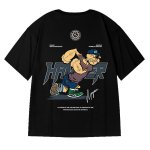 画像2: unisex Dash Popeye print  T-shirt   ダッシュポパイプリント 半袖ラウンドネック Tシャツ ユニセックス 男女兼用 (2)
