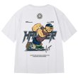 画像1: unisex Dash Popeye print  T-shirt   ダッシュポパイプリント 半袖ラウンドネック Tシャツ ユニセックス 男女兼用 (1)