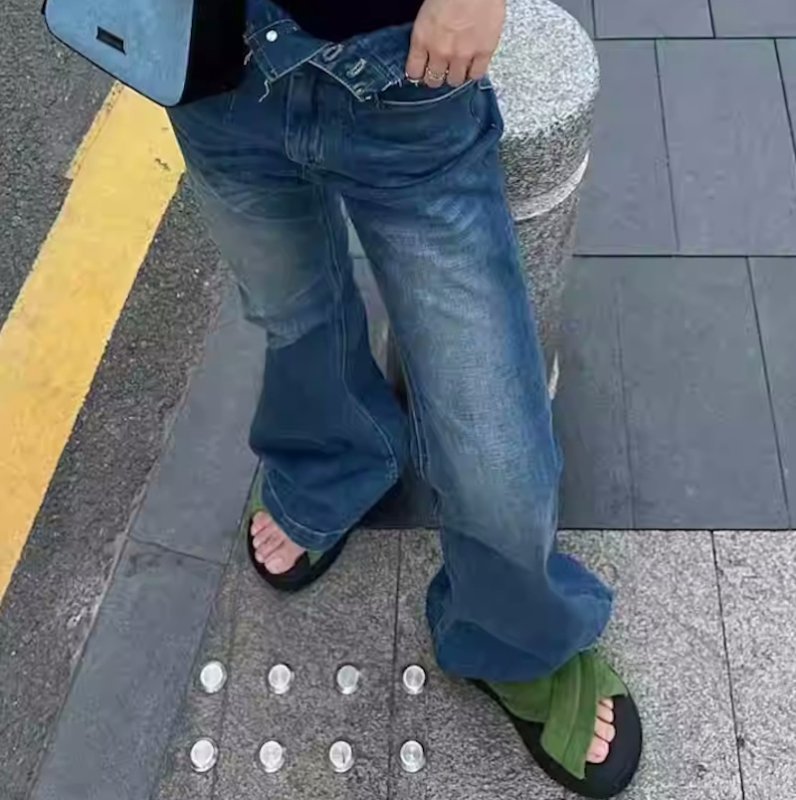 画像10: LOST IN CENO Cross platform sandals slippers slippers　LOST IN CENO クロスプラットフォーム厚底サンダルスリッパ (10)