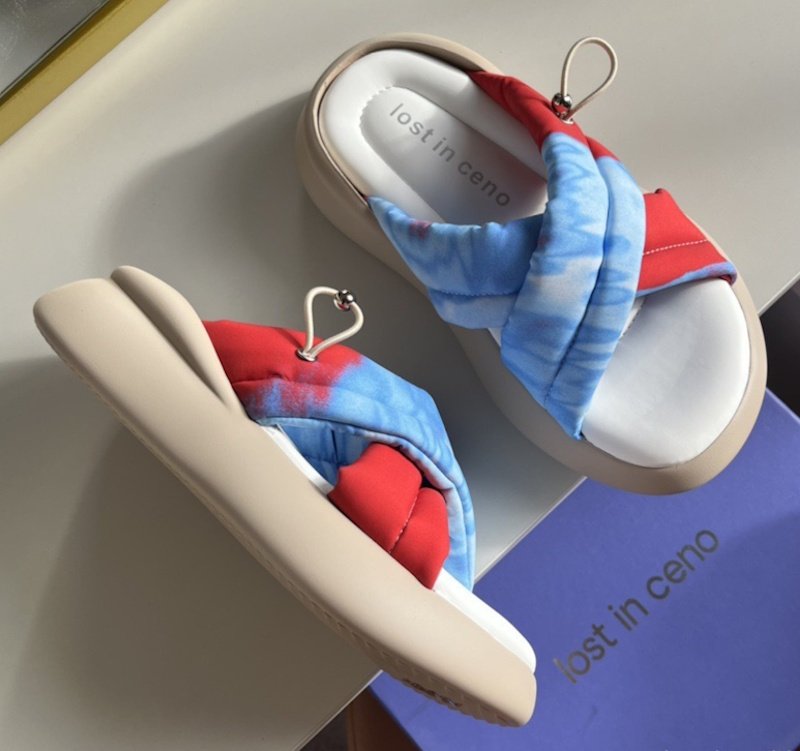 画像12: LOST IN CENO Cross platform sandals slippers slippers　LOST IN CENO クロスプラットフォーム厚底サンダルスリッパ (12)