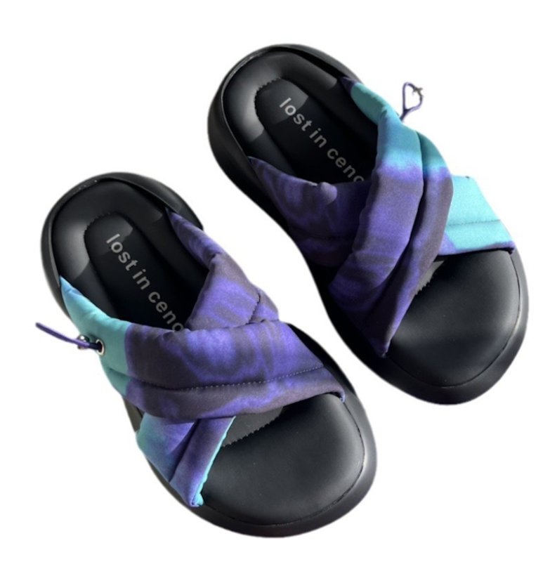 画像5: LOST IN CENO Cross platform sandals slippers slippers　LOST IN CENO クロスプラットフォーム厚底サンダルスリッパ (5)