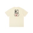 画像3: unisex  Babysitting Stylish Bear print  T-shirt   子守りスタイリッシュベアプリント 半袖ラウンドネック Tシャツ ユニセックス 男女兼用 (3)