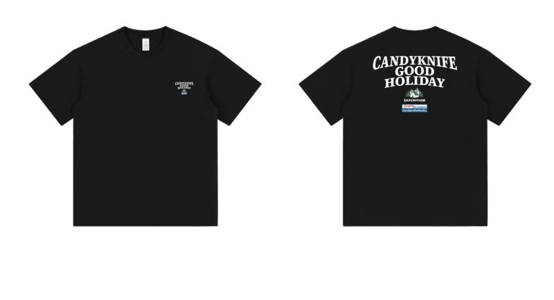 画像2: unisex Retro mountain outdoor camping print  T-shirt   レトロマウンテンアウトドアキャンププリント 半袖ラウンドネック Tシャツ ユニセックス 男女兼用 (2)