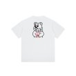 画像4: unisex  Babysitting Stylish Bear print  T-shirt   子守りスタイリッシュベアプリント 半袖ラウンドネック Tシャツ ユニセックス 男女兼用 (4)