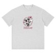 画像2: unisex CC Old Mickey Mouse  print  T-shirt  CCオールドミッキーマウス プリント 半袖ラウンドネック Tシャツ ユニセックス 男女兼用 (2)