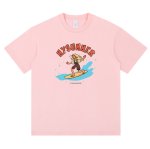 画像5: unisex Summertime Surfer Girl  print  T-shirt   サマータイム　サーファーガールプリント 半袖ラウンドネック Tシャツ ユニセックス 男女兼用 (5)