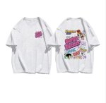 画像6: powerful girls print Tshirts 　男女兼用 パワフルガールズコミックプリント 半袖 Tシャツ (6)