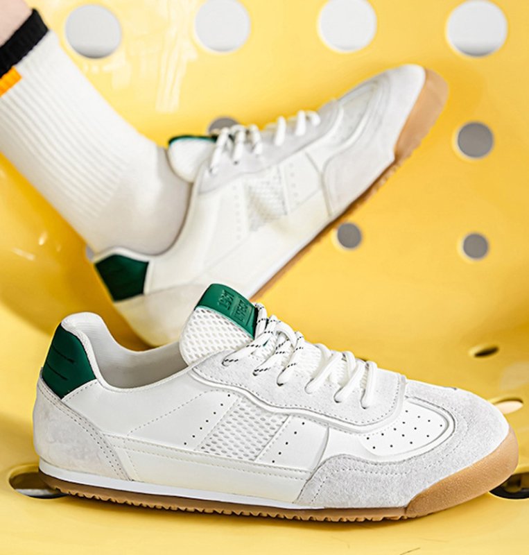 画像6: Soft sole breathable lace-up Sneaker Shoes　ユニセックス 男女兼用ソフトソールブリーザブルレースアップスニーカー (6)