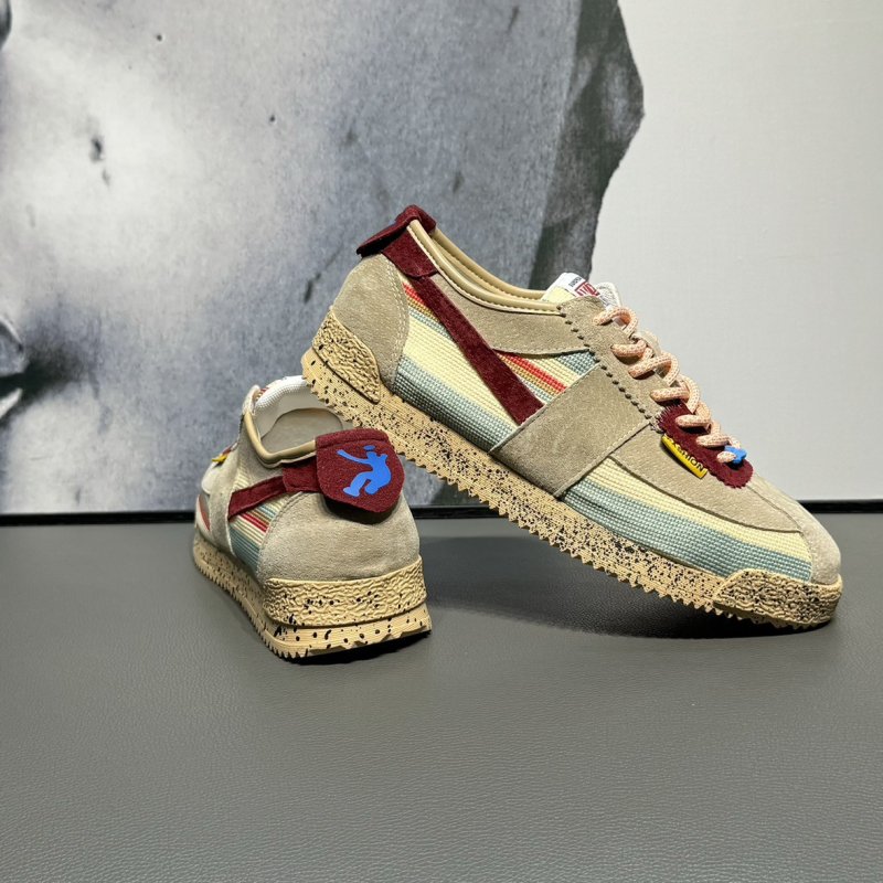 画像5: Colorful breezeable lace-up sneakers Shoes　ユニセックス 男女兼用カラフルカラーブリーザブルレースアップスニーカー (5)