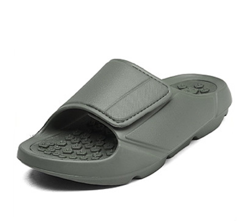 画像2: Men's Unisex Velcro Flip Flop Sandals Slippers casual shoes ユニセックス 男女兼用厚底ベルクロフリップフロップサンダル スリッパ カジュアル シューズ  (2)