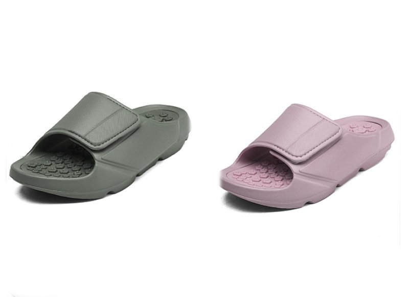 画像8: Men's Unisex Velcro Flip Flop Sandals Slippers casual shoes ユニセックス 男女兼用厚底ベルクロフリップフロップサンダル スリッパ カジュアル シューズ  (8)