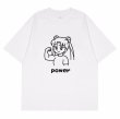 画像1: unisex Power Girl print  T-shirt   　パワーガール プリント 半袖ラウンドネック Tシャツ ユニセックス 男女兼用 (1)