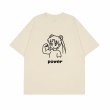 画像2: unisex Power Girl print  T-shirt   　パワーガール プリント 半袖ラウンドネック Tシャツ ユニセックス 男女兼用 (2)
